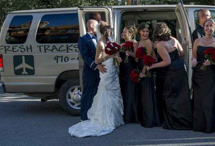 wedding shuttle service