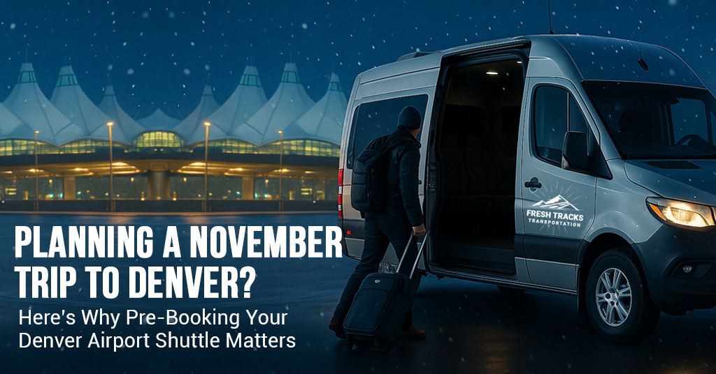Pre-Book Your Denver Shuttle